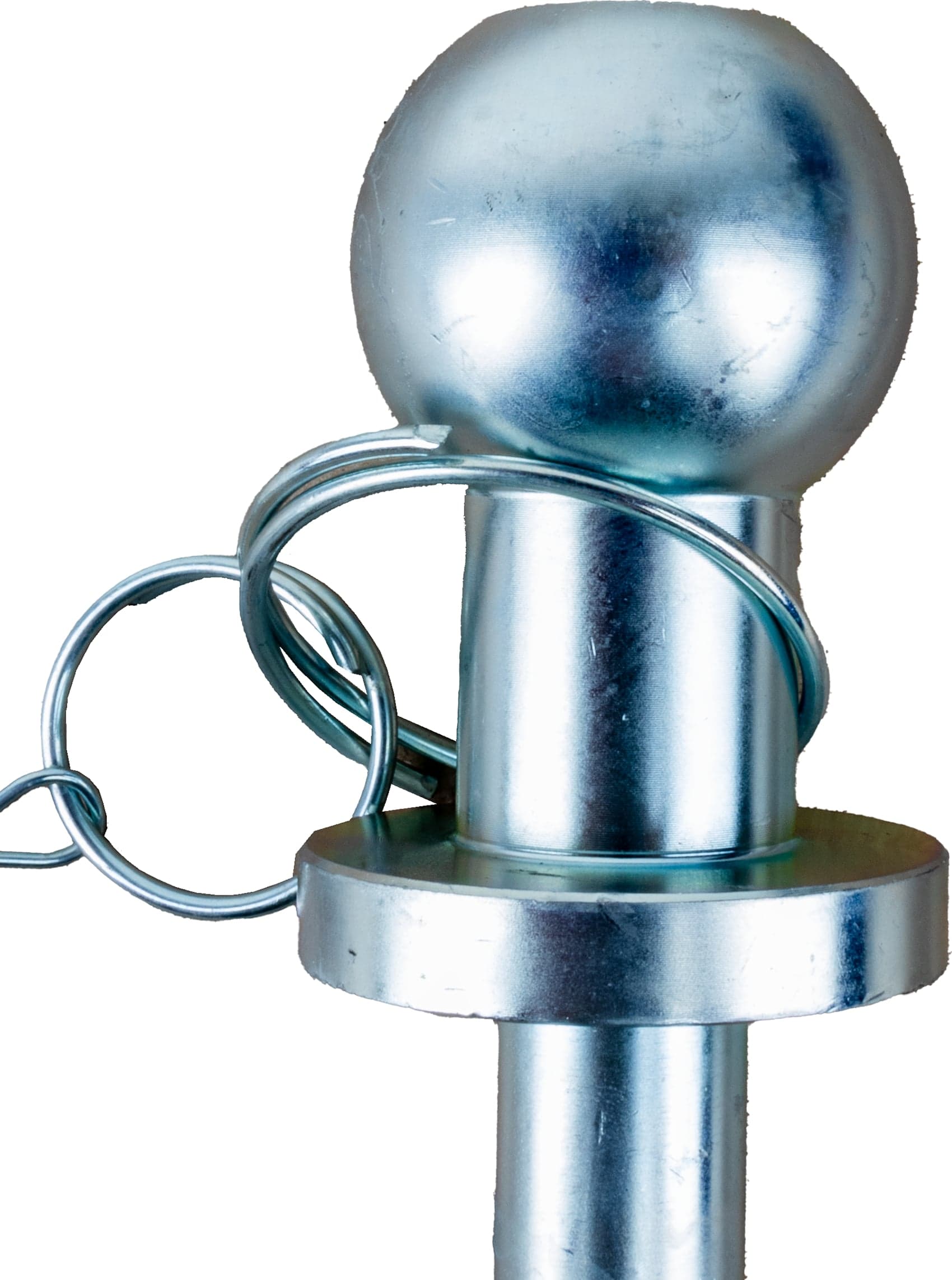 Perno traino a sfera zincato ø22x190mm - 3