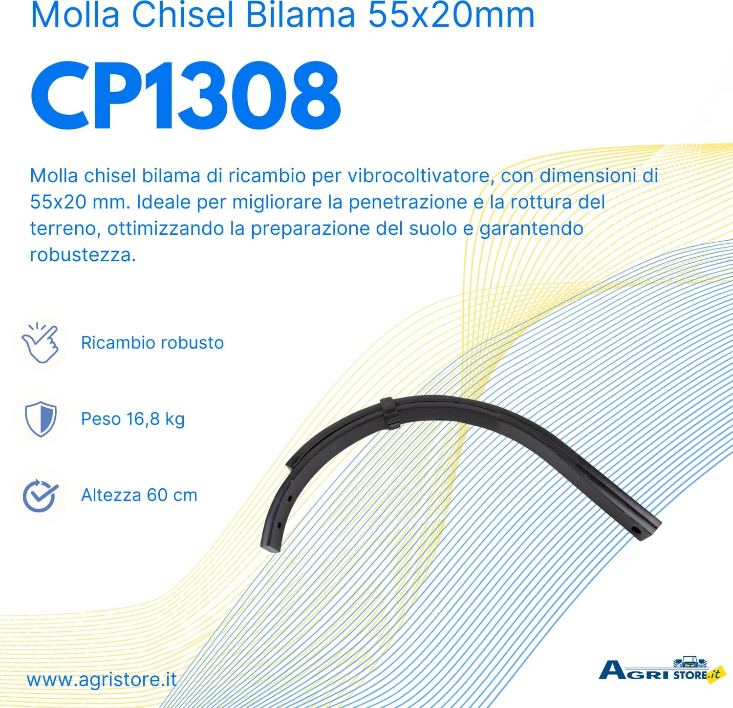 Molla chisel bilama 55x20mm - 55x20mm - 6