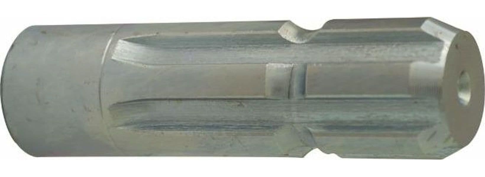 Perno scanalato con profilo esterno 1"3/8 e lunghezza 100mm
