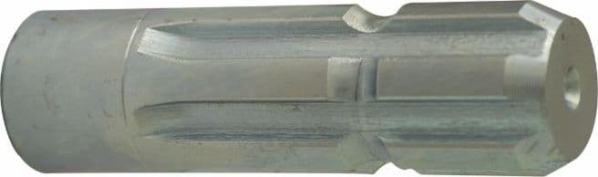 Perno scanalato con profilo esterno 1"3/8 e lunghezza 100mm