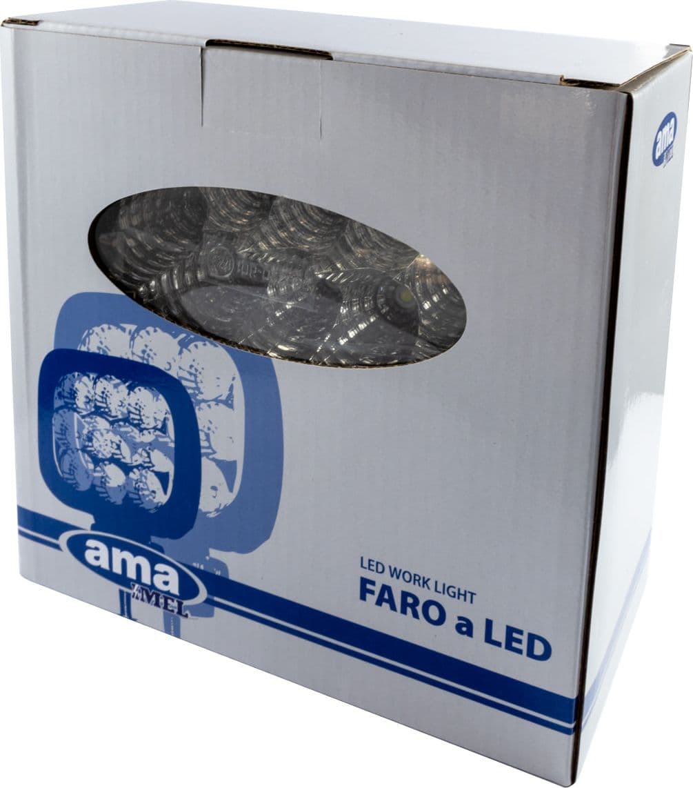 Faro da lavoro ovale 8 LED 24W 12-28V - 4