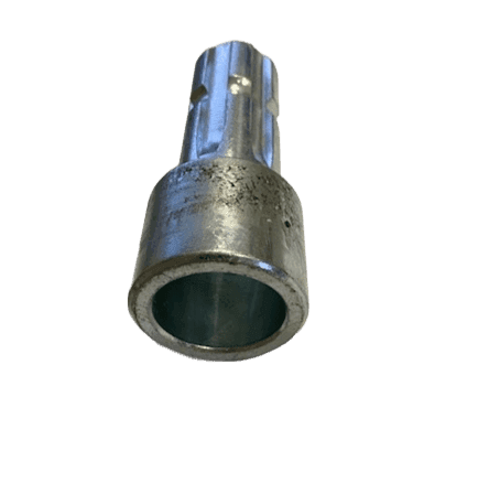 Riduzione per presa di forza zincata con foro Ø 35mm senza cava - 2