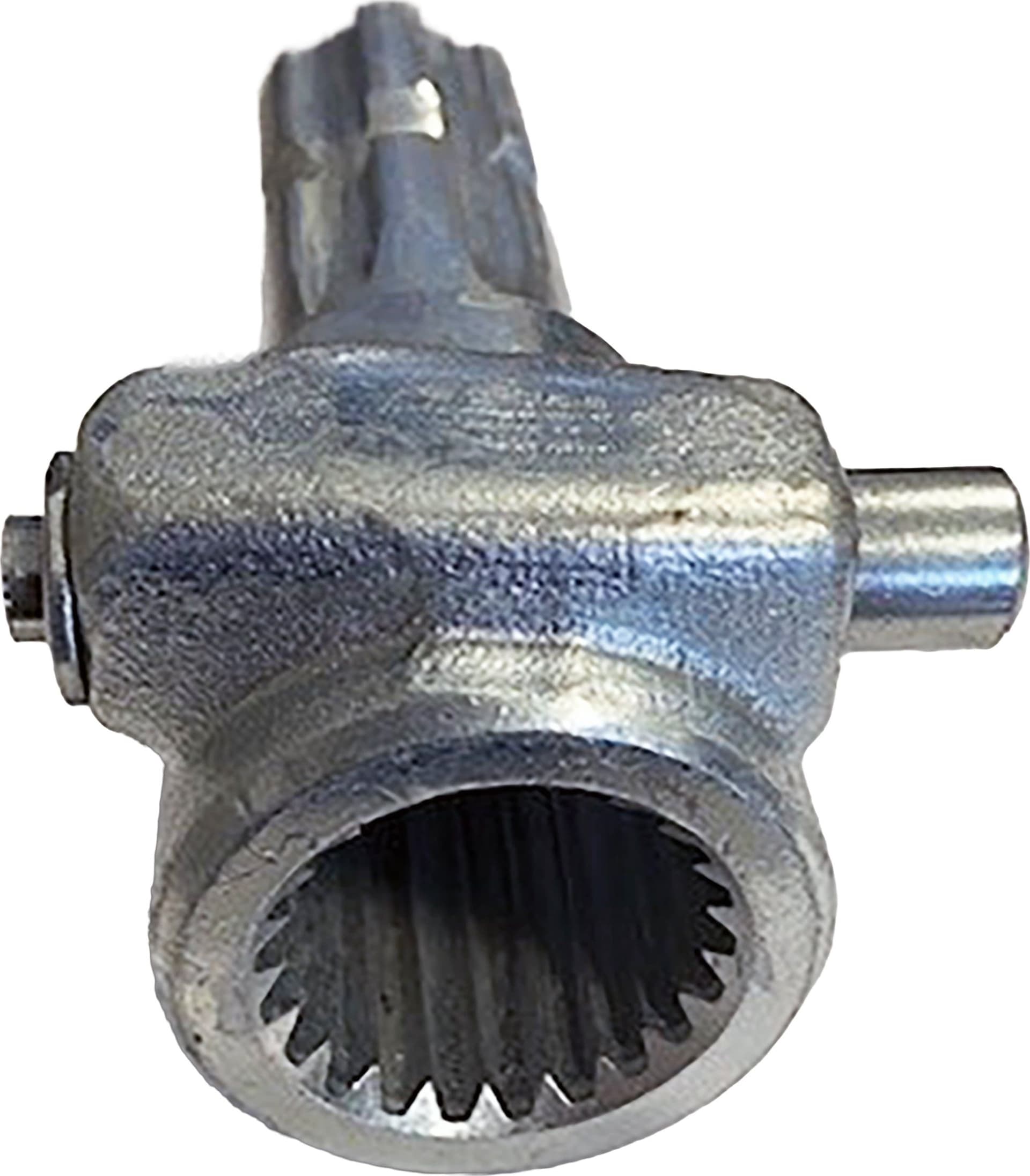 Riduzione per presa di forza con pulsante e proifilo esteno 1"3/8 con 6 scanalature profilo interno 1"3/8 Z21 e lunghezza 150mm - 2