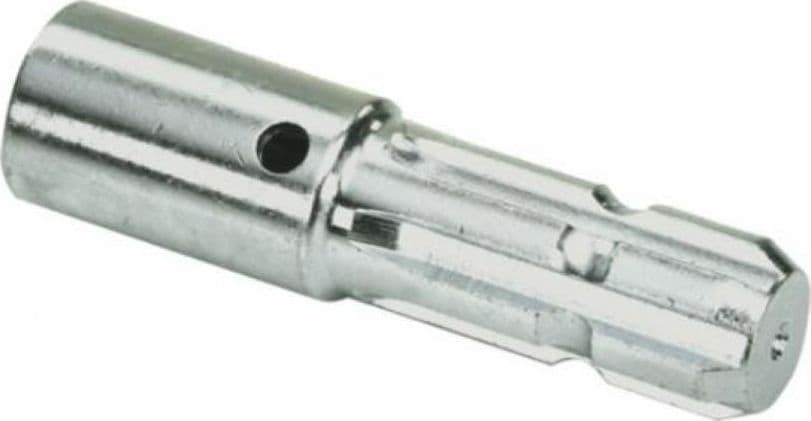 Riduzione per presa di forza con profilo interno 20x17mm con 12 scanalature e lunghezza 120mm