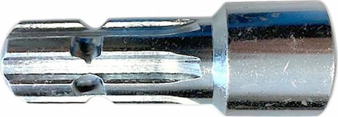 Riduzione per presa di forza con profilo esterno 1"3/8 foro 30mm senza cava