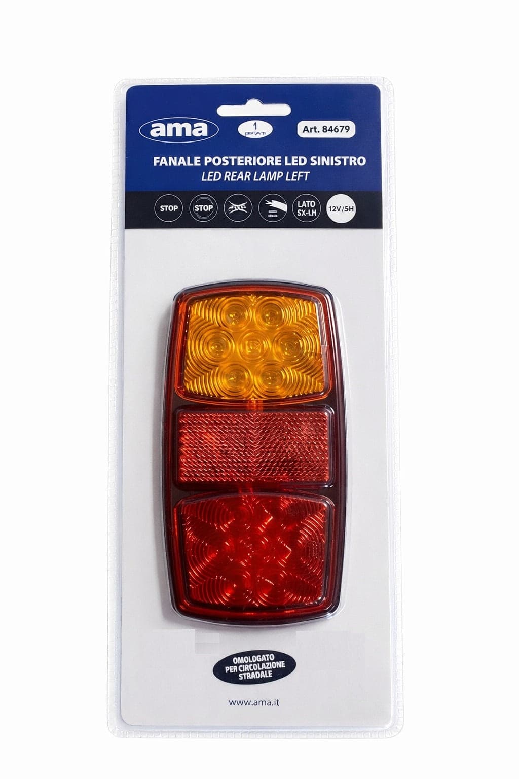 Fanale posteriore sx a 14 LED 12V - 2