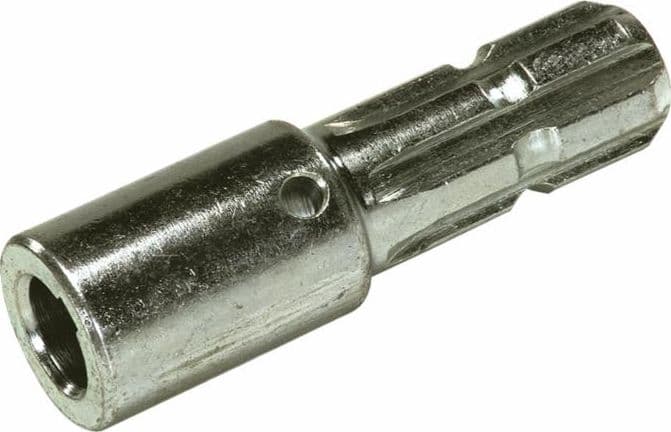 Riduzione per presa di forza 1"3/8 foro 25mm con cava 8x3,3mm