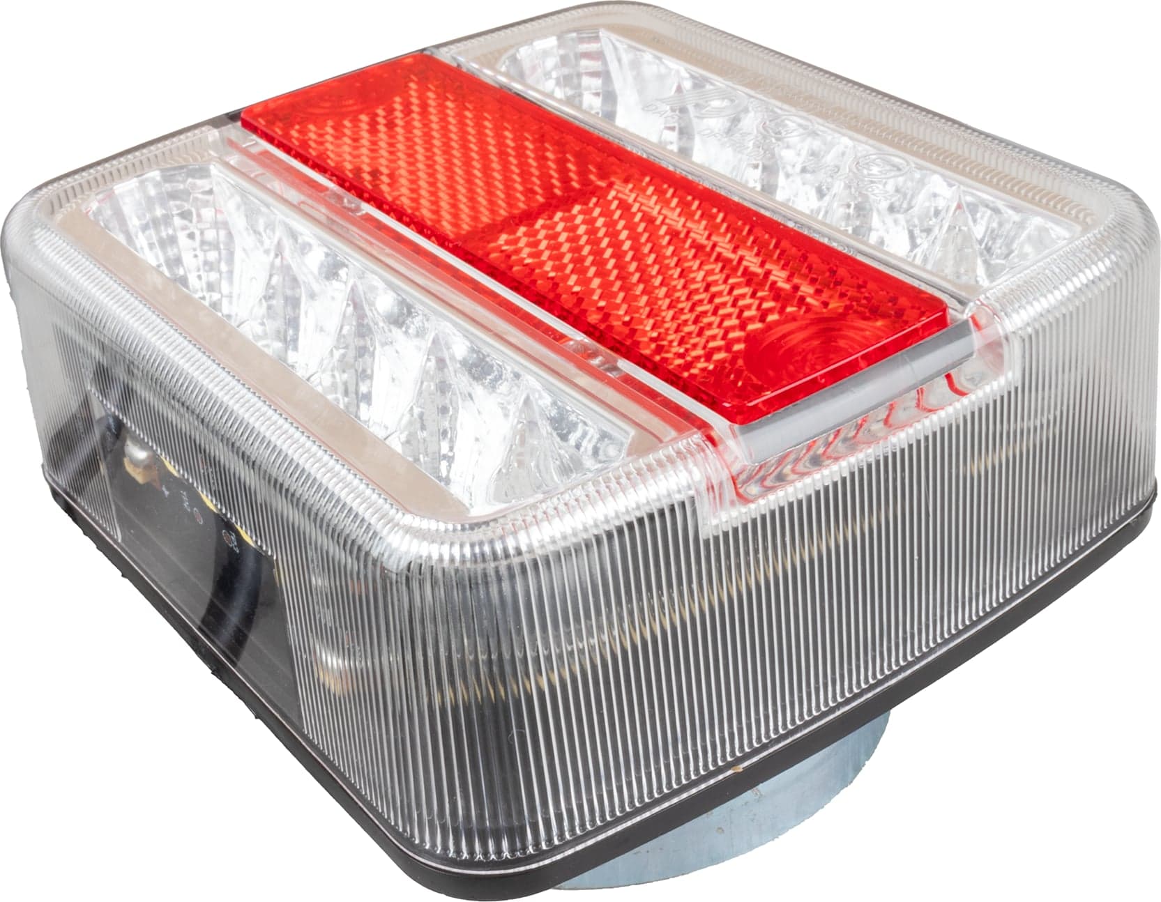 Kit luci con fanali a LED magnetico 12V cavo 7,5m + 2,5m tra fanali - 3