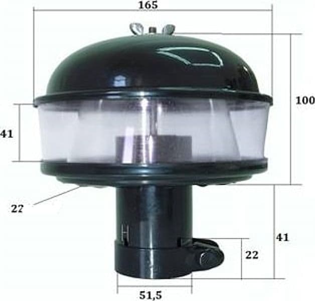 Prefiltro a ciclone adattabile Massey Ferguson 1687562M1 - 2