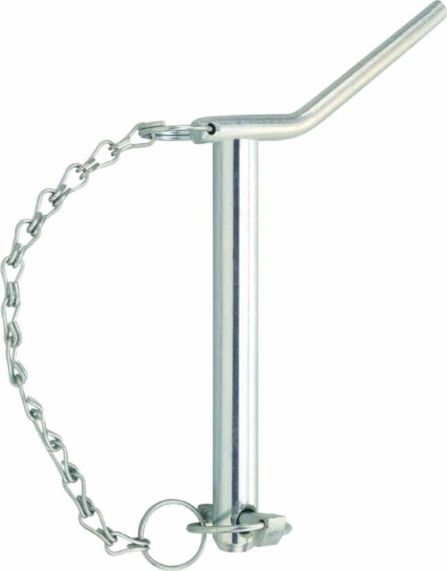 Perno con maniglia,spina e catena ø 19x175mm confezione da 3 pezzi