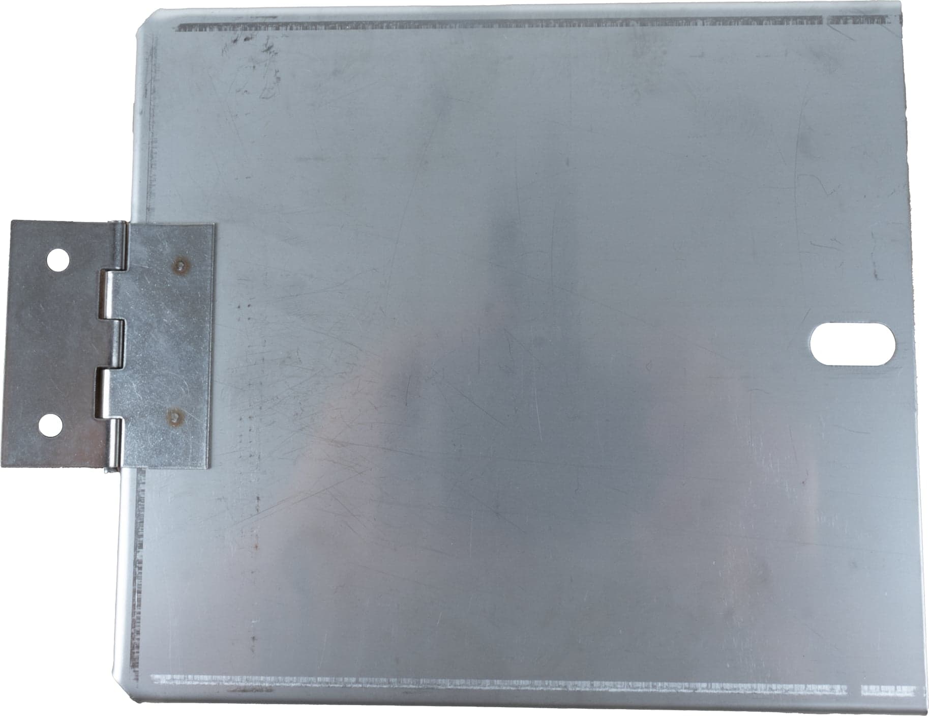 Portatarga con cerniera in acciaio inox 165x165mm - 2