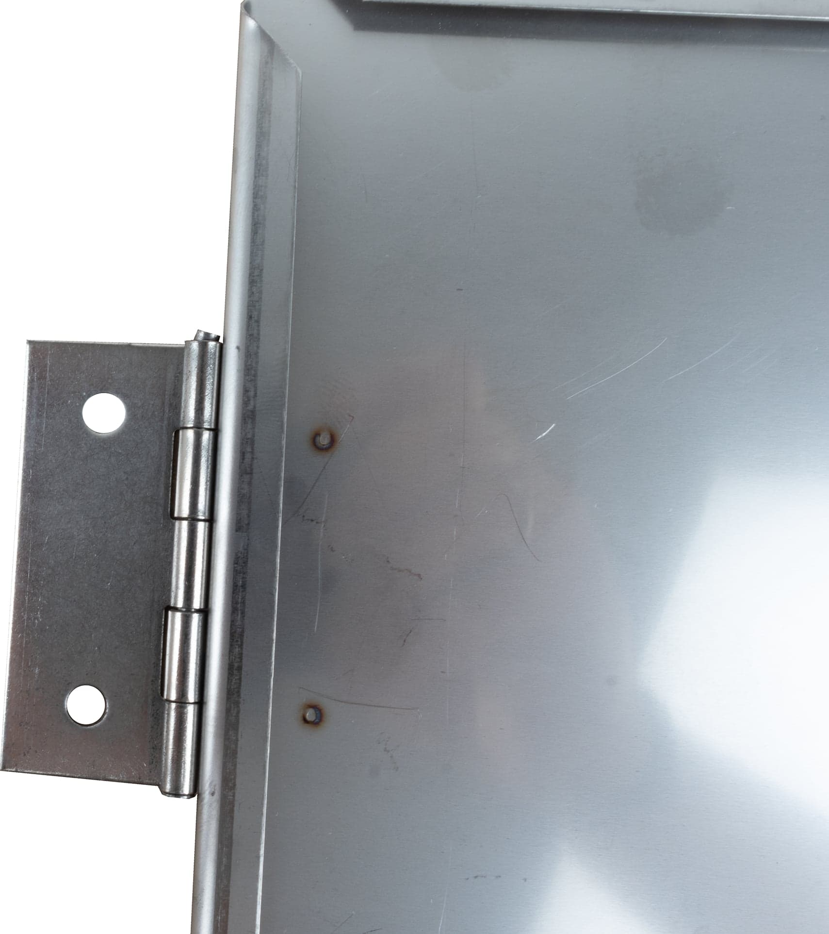 Portatarga con cerniera in acciaio inox 165x165mm - 3