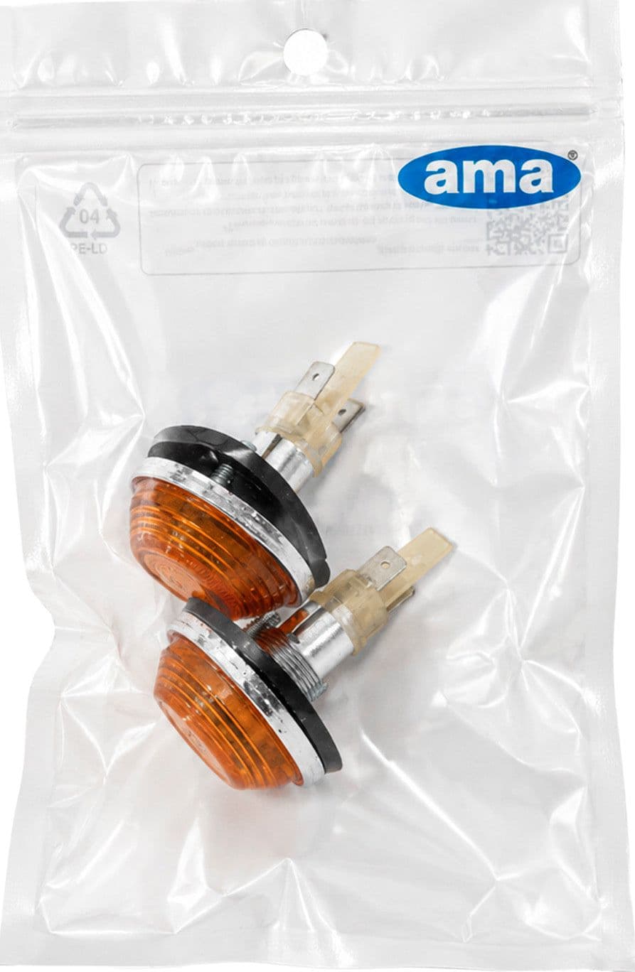Fanale freccia arancione 42x70mm