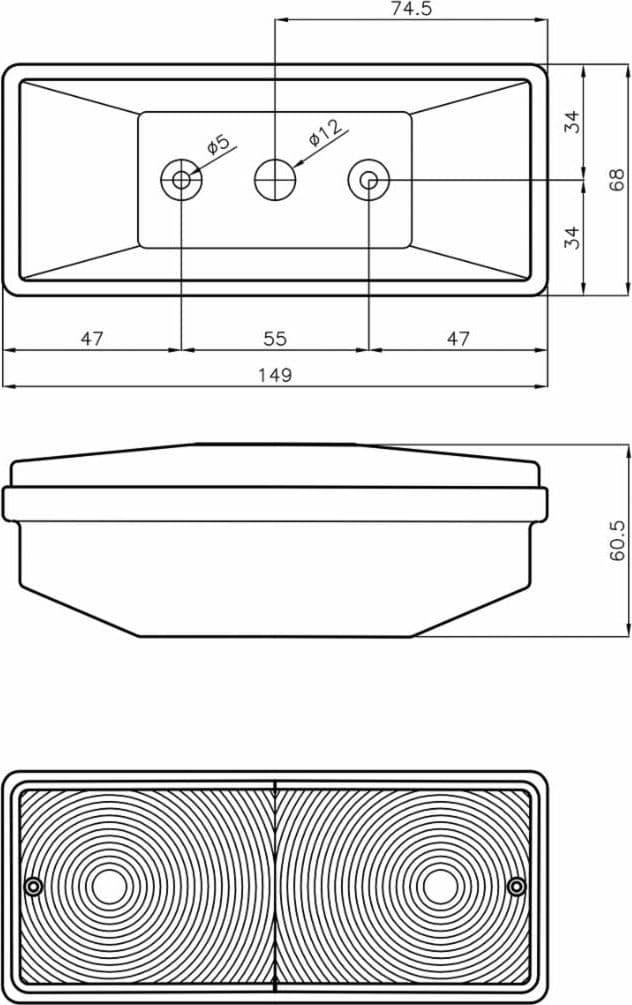 Fanale anteriore dx-sx con luci di posizione e direzione - 2