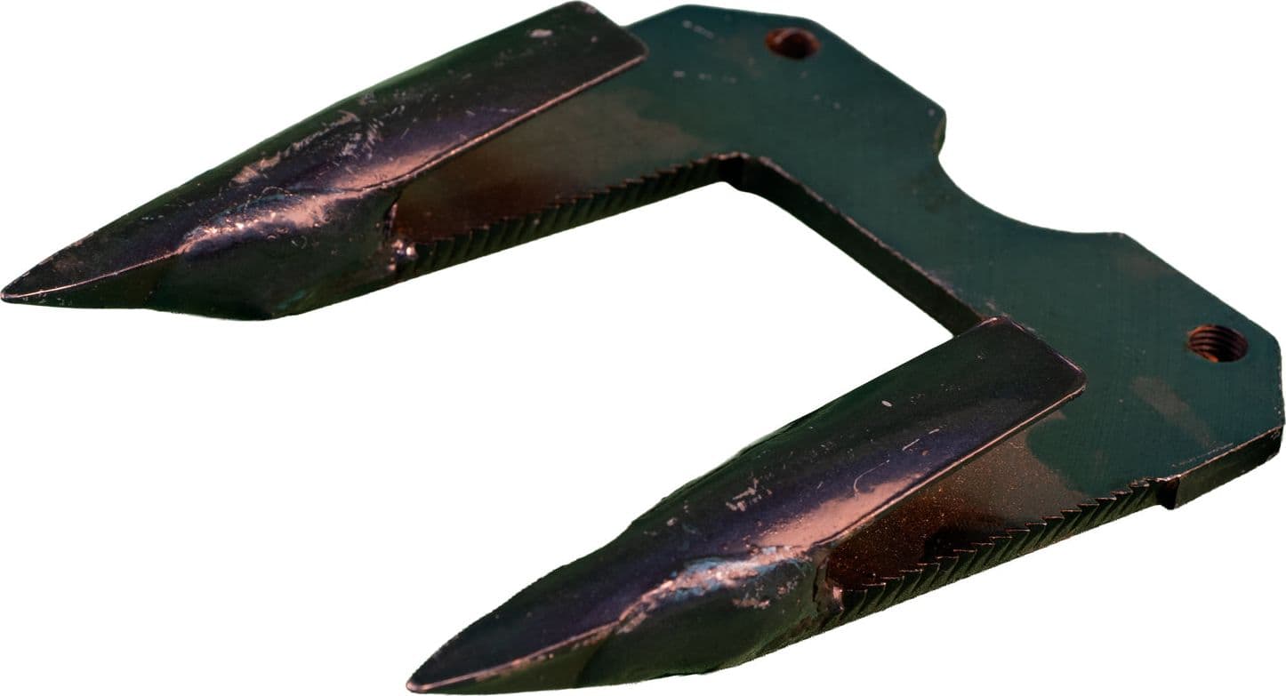 Dente doppio 76x179 per mietitrebbieadattabile Claas 676235 - 3
