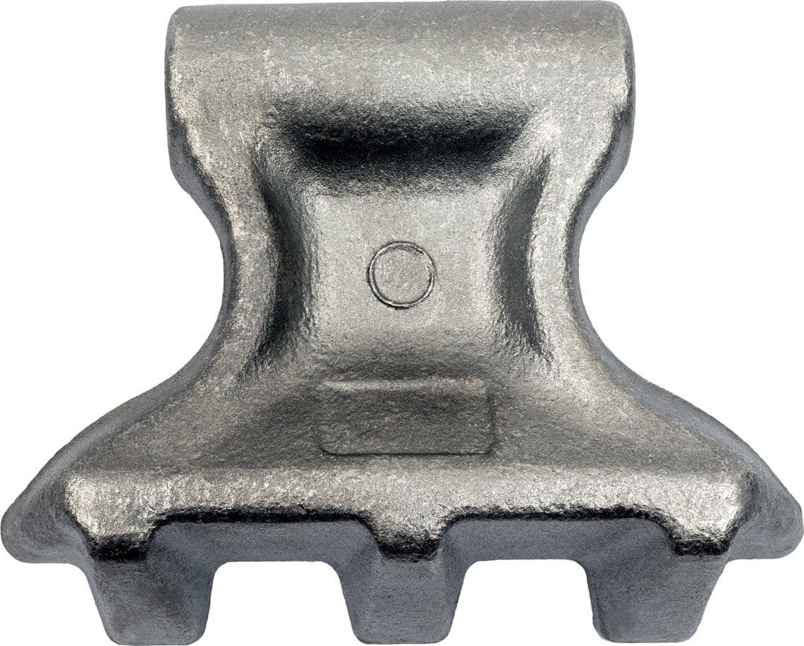 Mazza trincia 155x110mm attacco 90mm e foro 20,5mm - 3