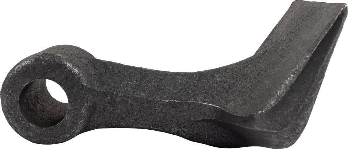 Mazza trincia dentata 100x120mm attacco 42mm e foro 20,5mm - 2