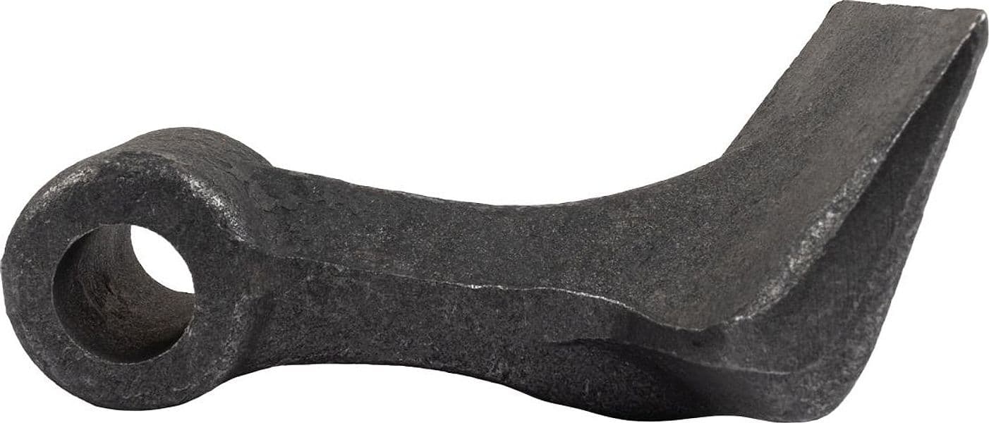 Mazza trincia dentata 100x120mm attacco 42mm e foro 20,5mm - 2