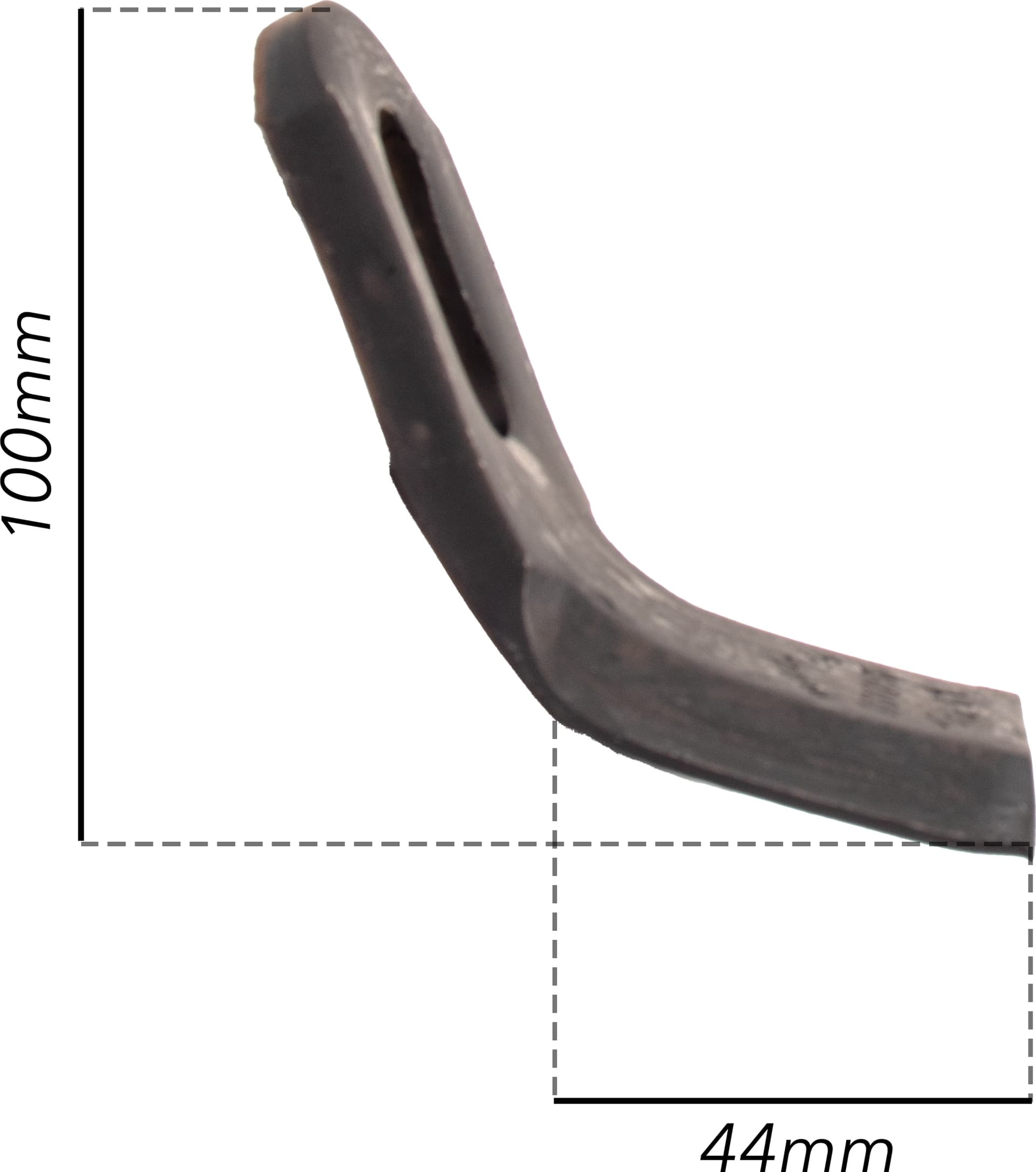 Coltello per trincia lunghezza 100mm larghezza 44mm - 5