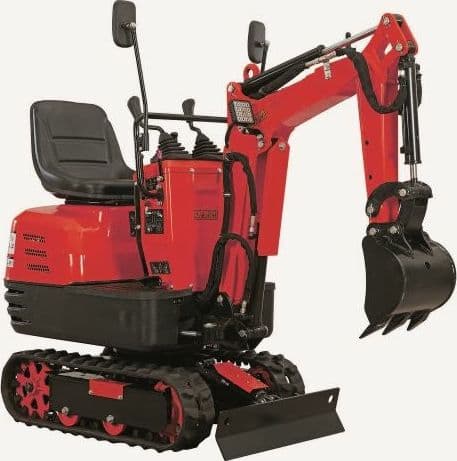 Escavatore Ama EAG100T con motore a benzina da 306cc