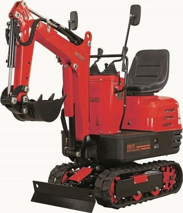 Escavatore Ama EAG100T con motore a benzina da 306cc - 2