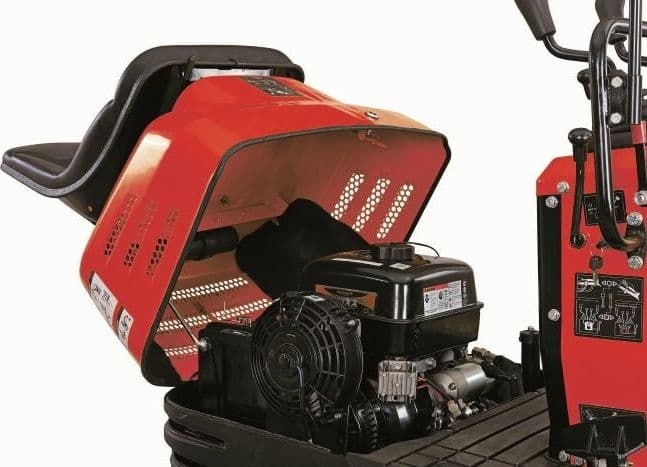 Escavatore Ama EAG100T con motore a benzina da 306cc - 4