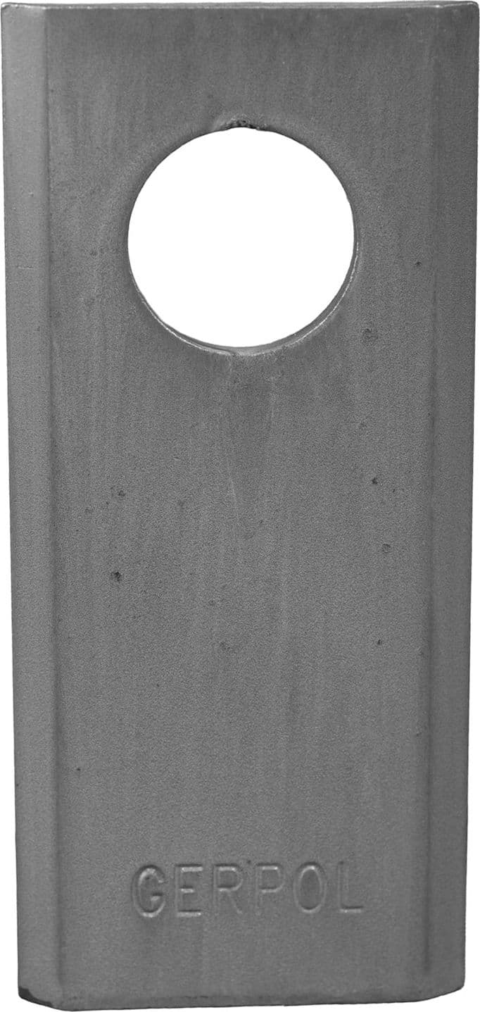 Coltello per falciatrice lunghezza 90mm larghezza 40mm confezione da 15 pezzi - 2
