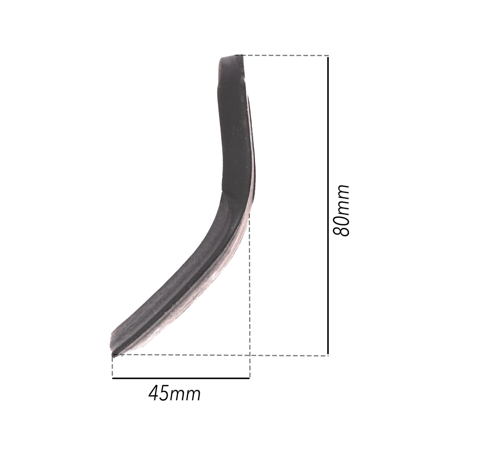 Coltello per trincia a Y altezza 80mm larghezza 45mm confezione da 5 pezzi - 5