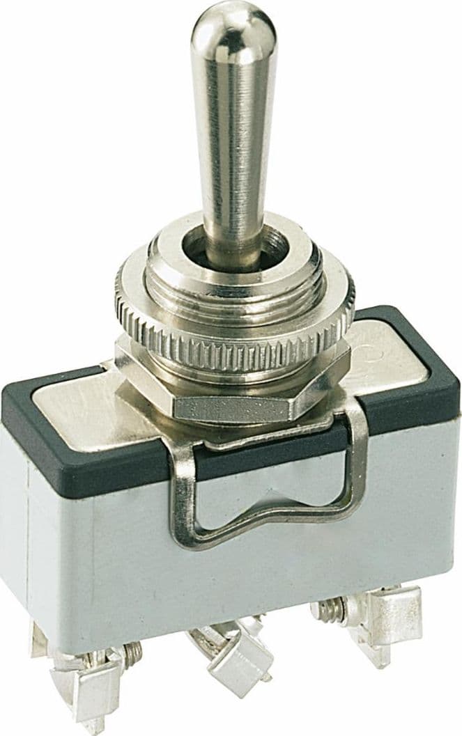 Interruttore a levetta unipolare MOM-OFF-MOM - 2