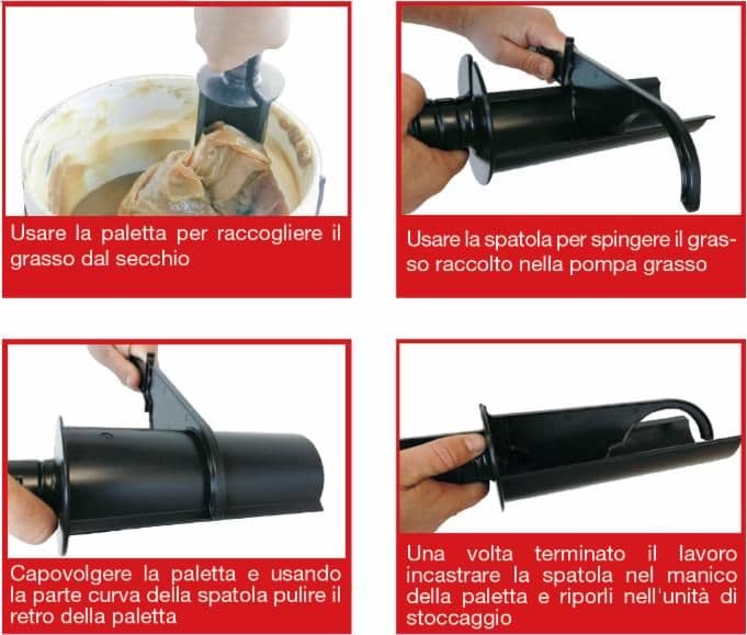 Paletta per raccolta grasso - 2