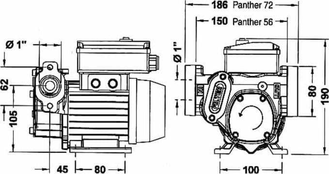 Elettropompa Panther 56 400V - 2