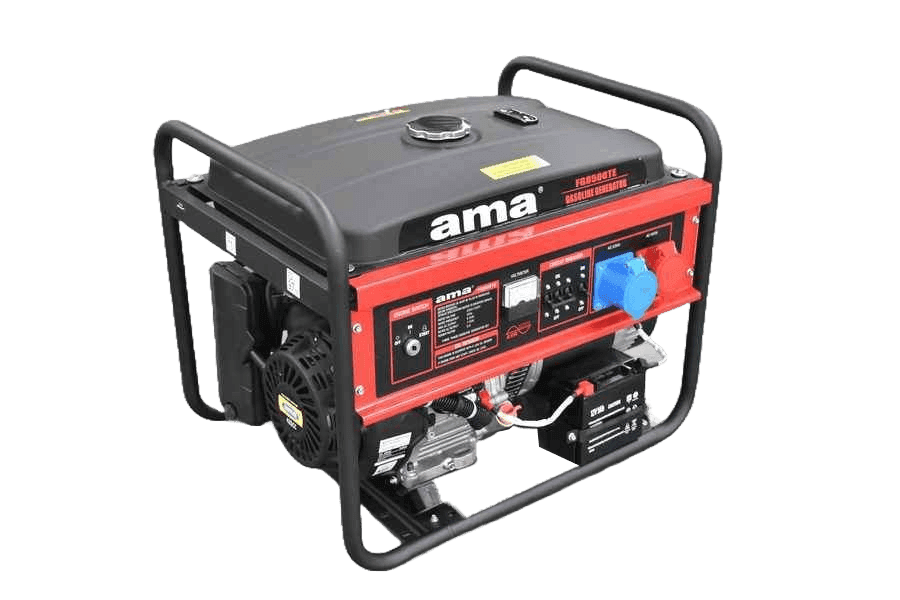 Generatore a benzina Ama trifase motore FC19F da 457cc 8kW capacità carburante 25L - 2