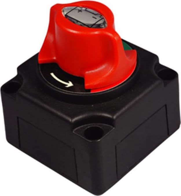 Interruttore staccabatteria 12-24V con maniglia rotativa - 2