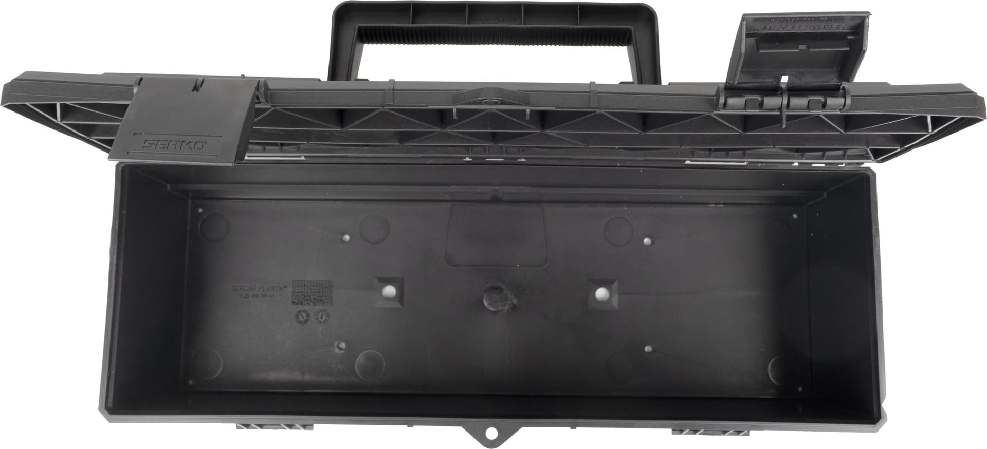 Cassetta porta attrezzi in plastica 430x150x130mm adattabile a Fiat 5135060. - 3