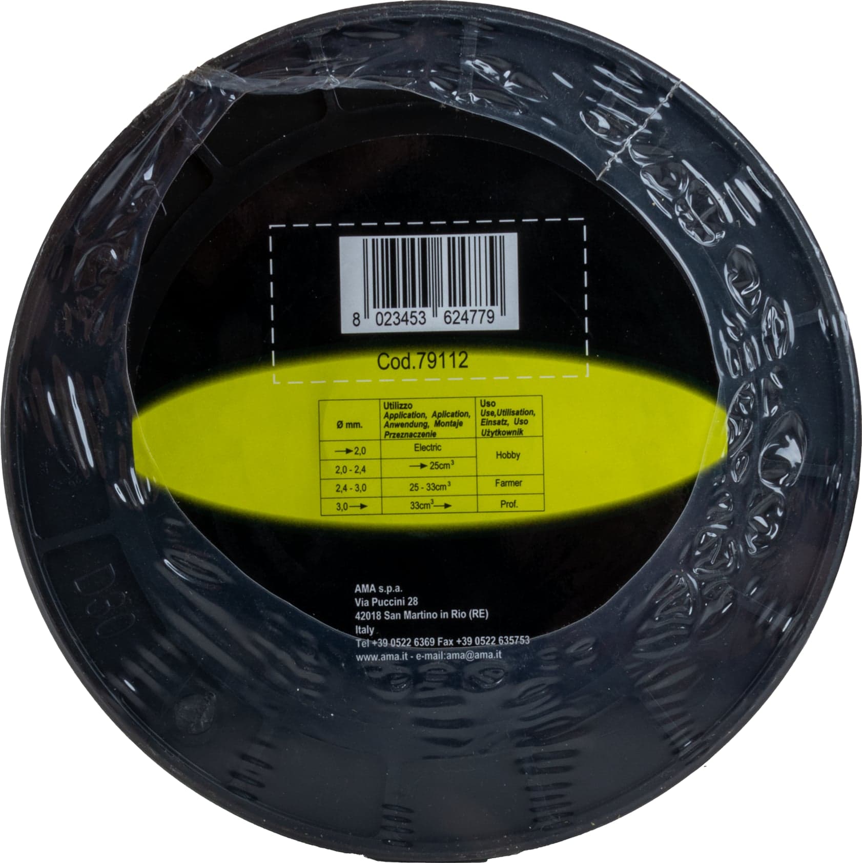 Filo per decespugliatore da 45m sezione tonda Ø 6mm - 4