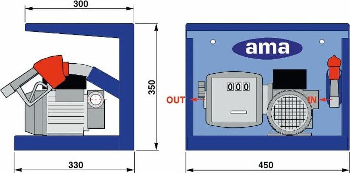 Distributore ad uso privato per gasolio "Easy Pump Counter" - 2