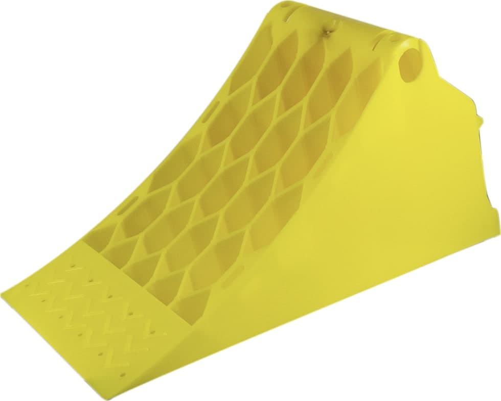 Cuneo ferma ruota grande Ø 460mm carico statico asse 10.000kg