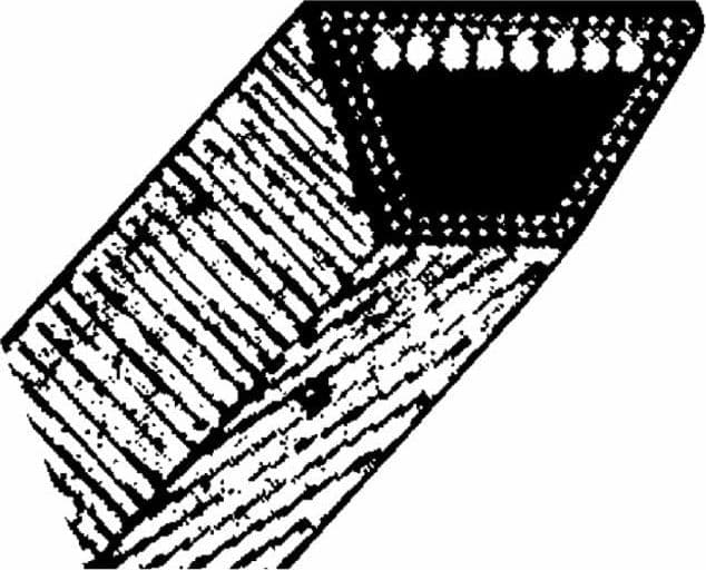 Cinghia trapezoidale 4L 88" - 2