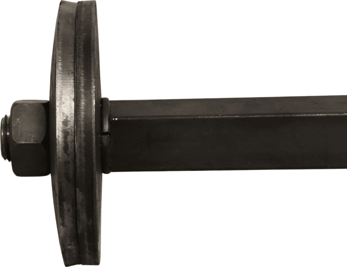 Asse porta dischi frangizolle di 2000mm sezione 32x32mm - 3