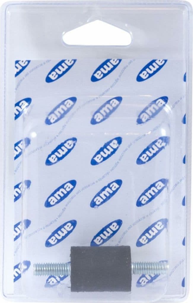 Antivibrante cilindrico maschio/maschio 25x20,M8 confezione da 5 pezzi - 2