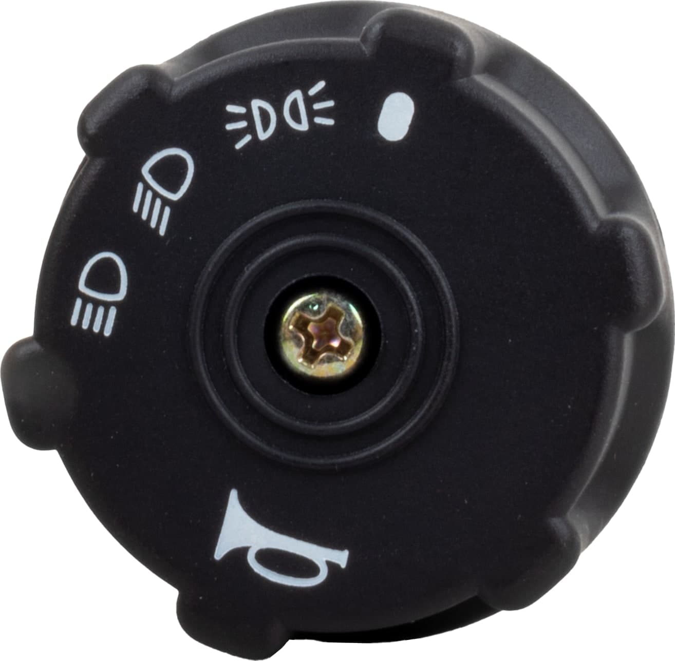 Commutatore luci 12V 4 posizioni con avvisatore acustico dima 22,5mm - 2
