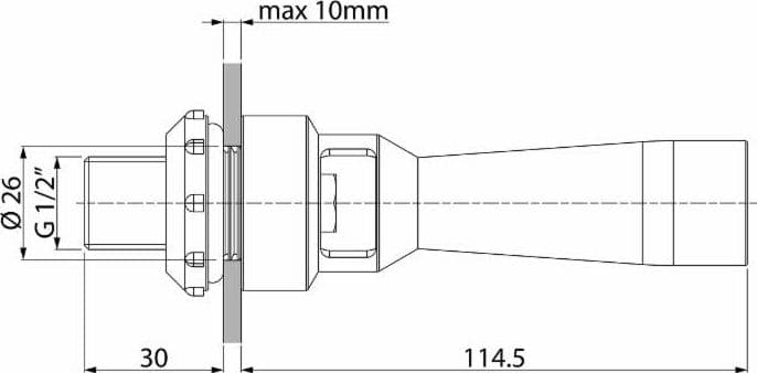 Agitatore idraulico Arag Ø 1,2mm - 3