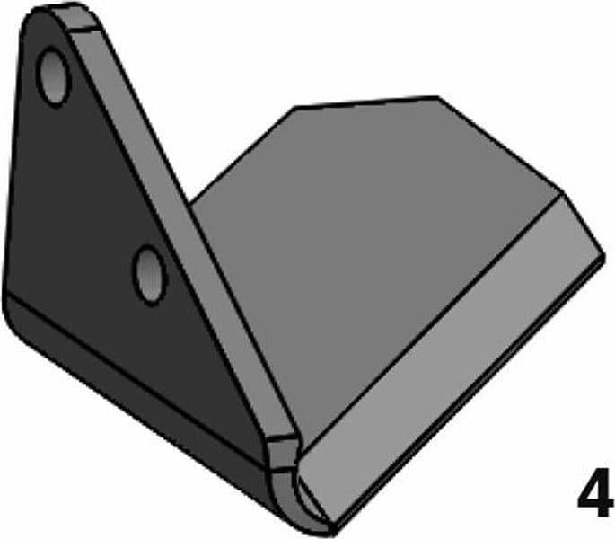 Aletta ancora coltivatore adattabile Horsch 34060856 sx - 2