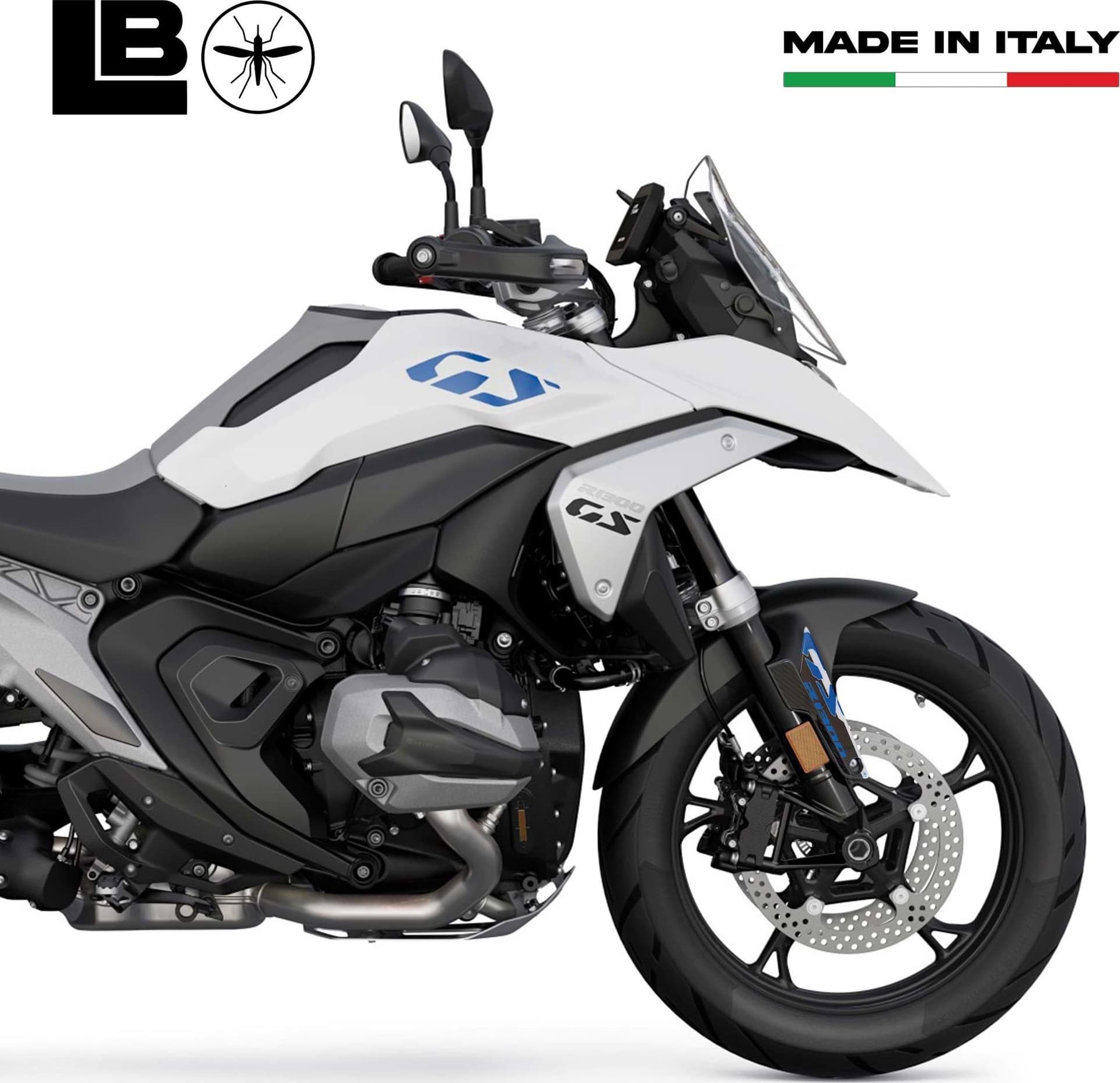 Adesivi Gel 3D Protezioni Parasteli Parafango compatibili con BMW R1300GS - 21