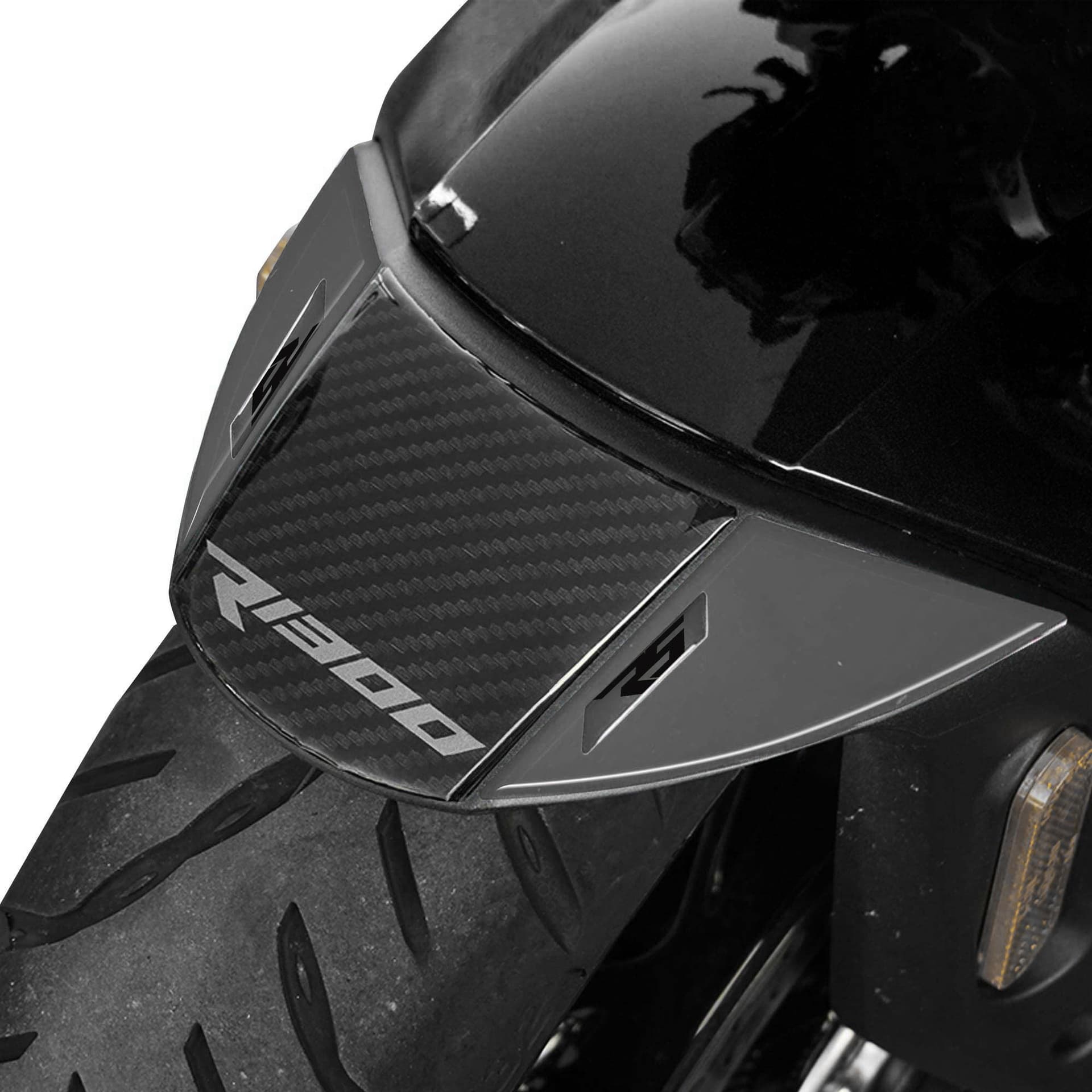 Adesivi Resina Gel 3D Parafango Centrale compatibili con BMW R1300RS - 23