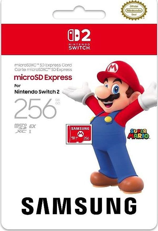 Samsung Microsdxc Express Card 256Gb Nintendo Switch 2