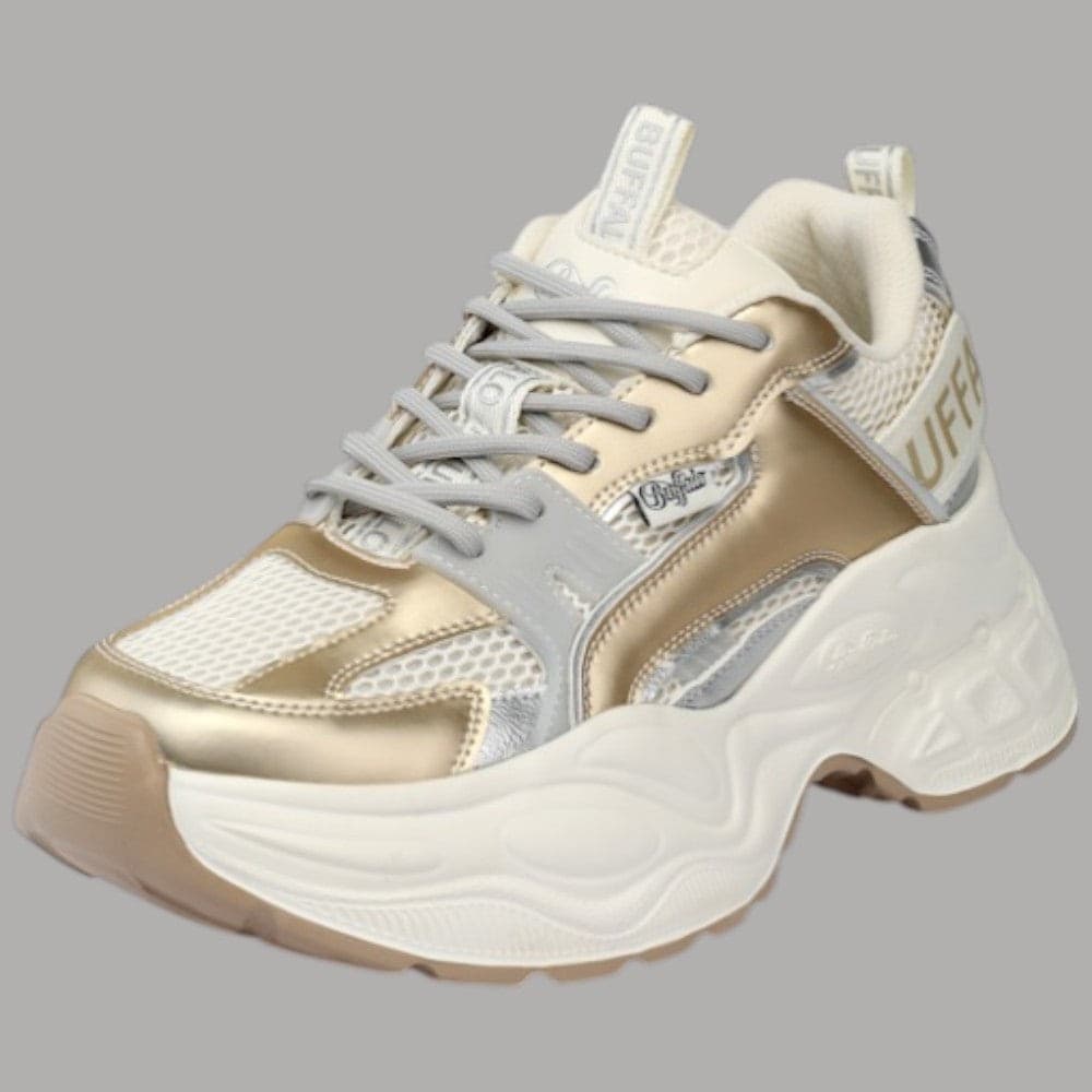 Scarpe Buffalo Yuno One Platform Beige con Memory Foam 5.1cm in Sneaker casual Prodotti di Classe - Nocera Superiore, commercioVirtuoso.it