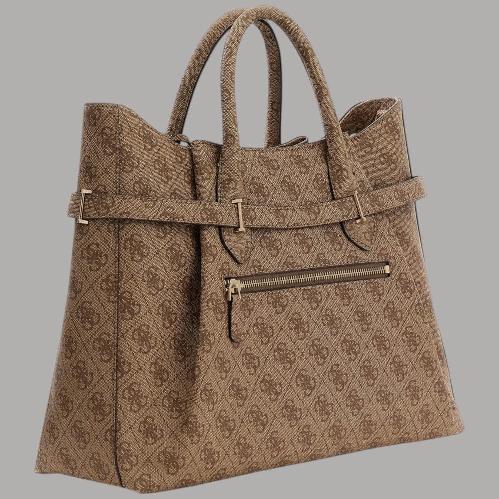 Guess borsa a mano Yesba latte con tracolla e logo dorato in Borse a mano Prodotti di Classe - Nocera Superiore, commercioVirtuoso.it