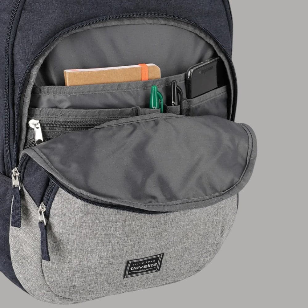 Zaino Travelite Basic Melange per Escursioni e Quotidiano - 23