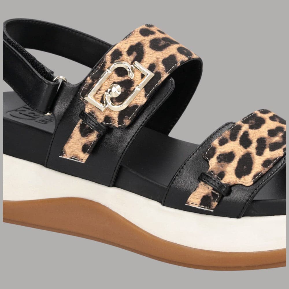 Sandali Liu Jo FIONA 02 Leopardati con Suola Platform e Monogram in Sandali moda Prodotti di Classe - Nocera Superiore, commercioVirtuoso.it